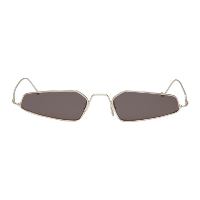 Photo: NOR Silver and Black Dimensions Micro Sunglasses