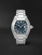Cartier - Roadster de Cartier Automatic 47.2 Interchangeable Stainless Steel and Rubber Watch, Ref. No. CRWSRD0014
