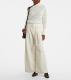 Xu Zhi Pleated high-rise wide-leg pants