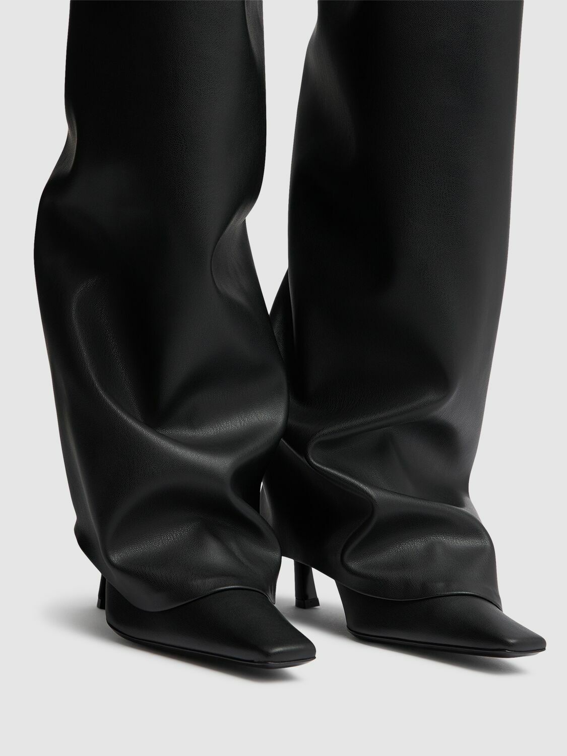 ショートブーツ・ブーティ THE ATTICO 'Robin OTK' boots THE ATTICO 95mm Robin Otk Thigh High Boots The Attico