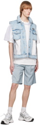 Feng Chen Wang White Distressed T-Shirt