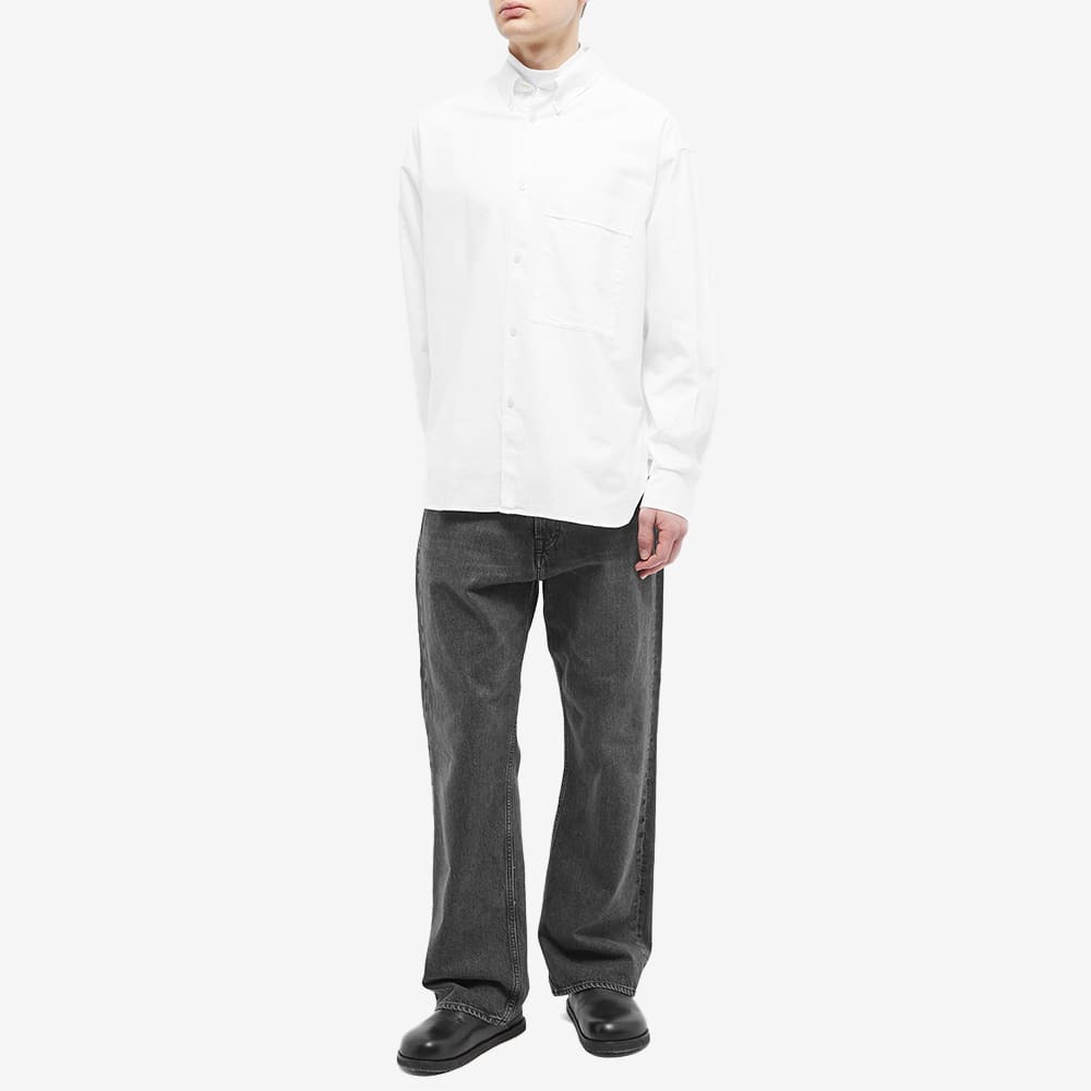 Studio Nicholson Men's Keble Oversized Pocket Shirt in Optic