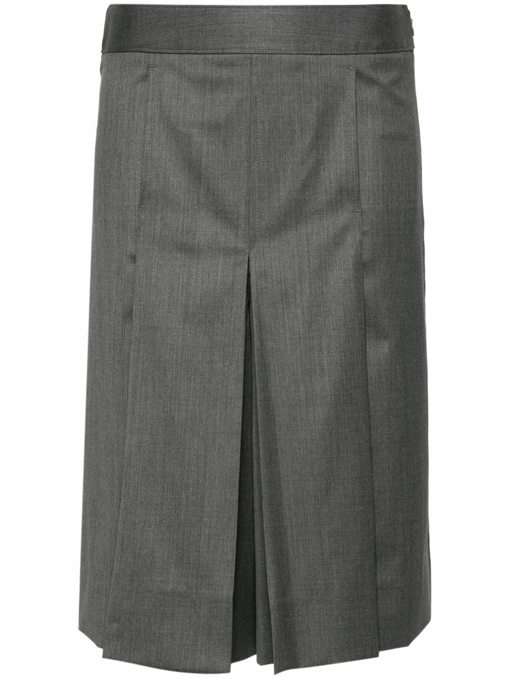 Peter Do Grey Wide-Leg Layered Shorts