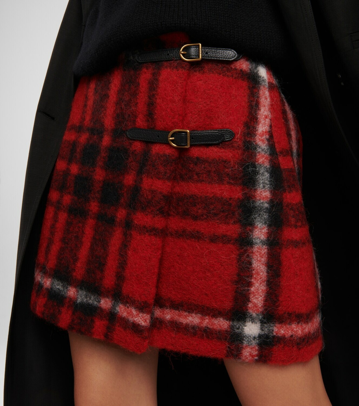 Lauren top plaid skirt