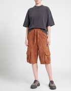 Laneus Womens Shorts & Bermuda Shorts Light brown