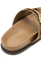 A.emery Prince Suede Sandals Camel