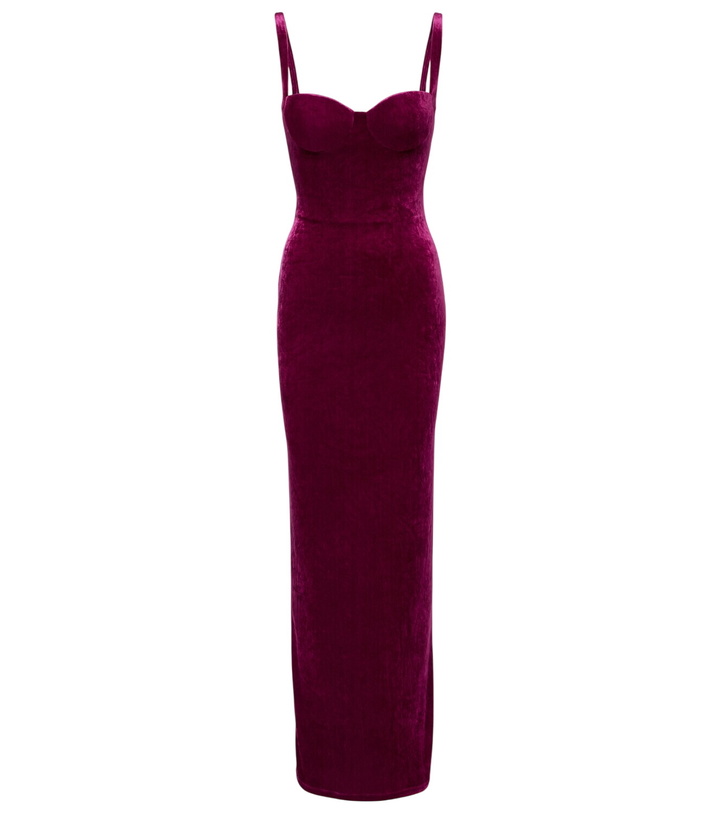 Balenciaga Pink Knot Maxi Dress Balenciaga