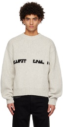 HELIOT EMIL Gray Serene Sweater