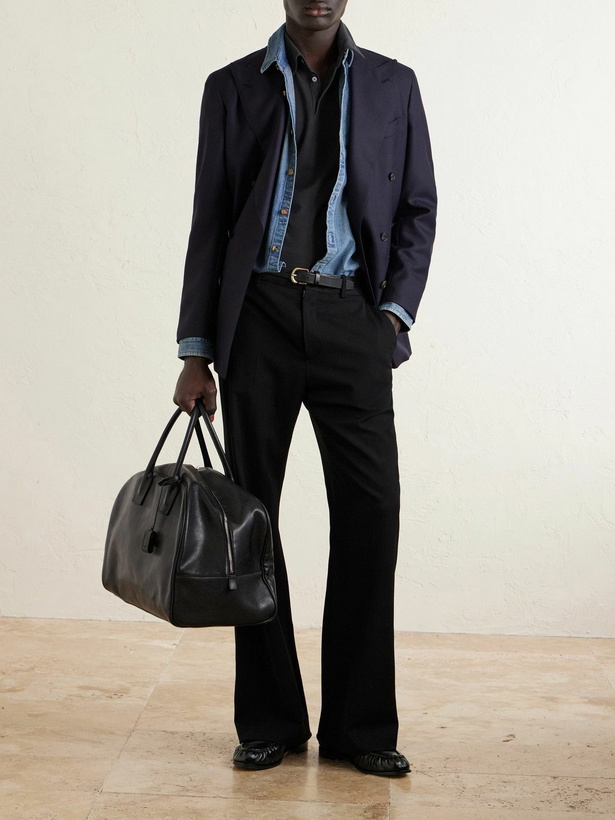 Photo: Slowear - Organic Cotton Polo Shirt - Black