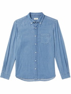 Altea - Preston Button-Down Collar Lyocell Shirt - Blue