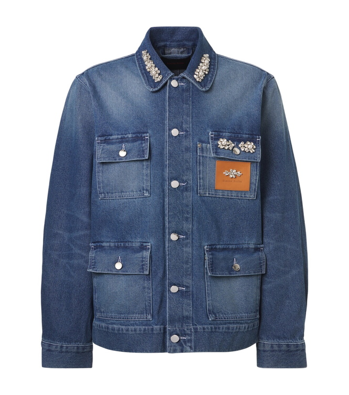 Photo: Simone Rocha Embellished denim jacket