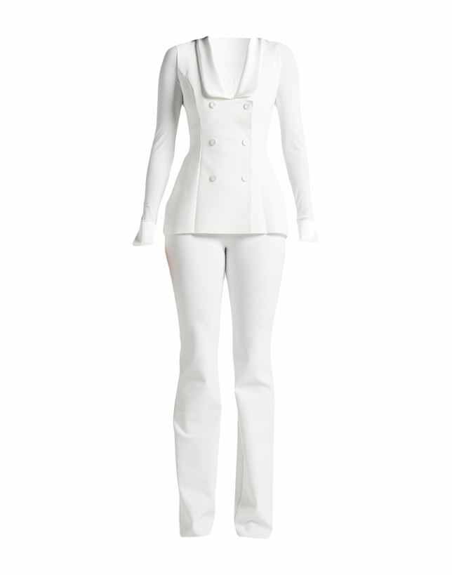 Photo: Chiara Boni La Petite Robe Womens Jumpsuit in White