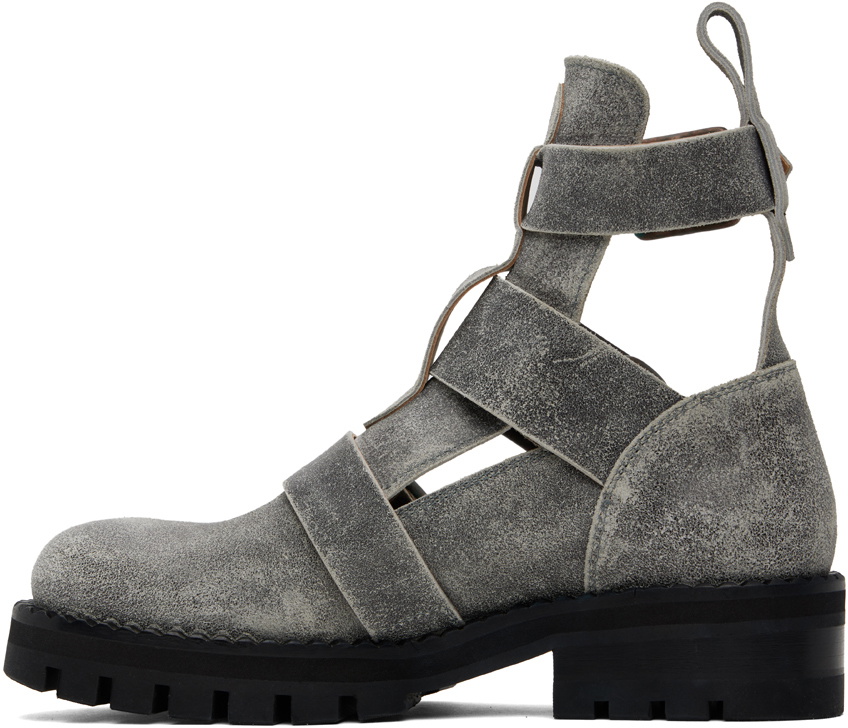 Vivienne Westwood Gray Rome Boots
