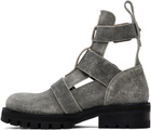Vivienne Westwood Gray Rome Boots