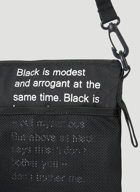 Yohji Yamamoto - Sacoche Crossbody Bag in Black