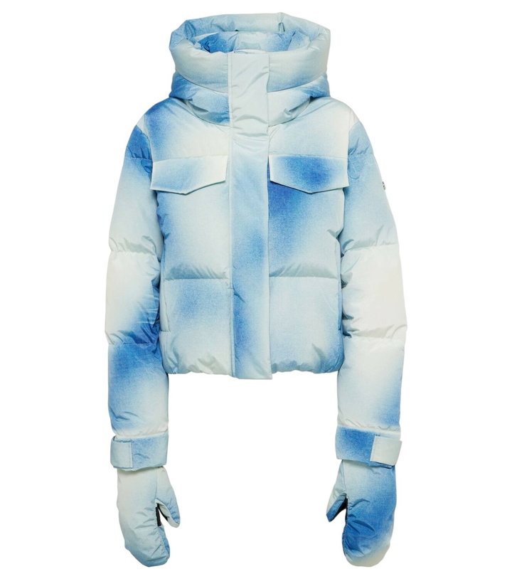 Photo: Goldbergh Ciel Blue printed ski jacket