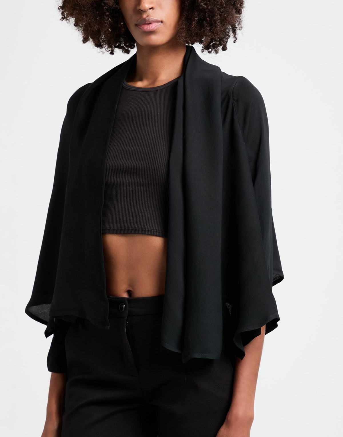 Alessia Santi Womens Jacket in Black