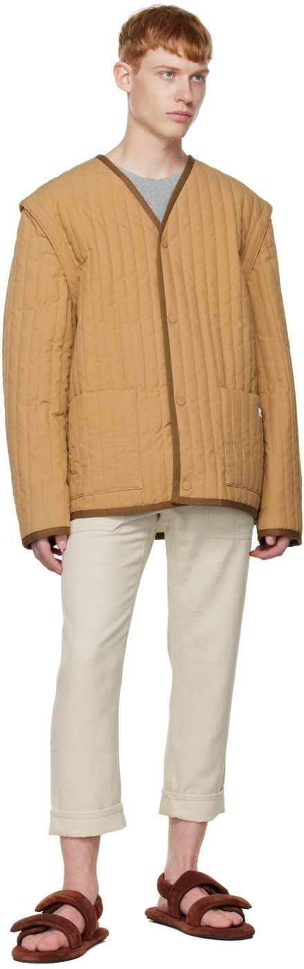 Nanushka Beige Loris Jacket