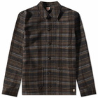 Armor-Lux Men's Fisherman Chore Jacket in Brown Check