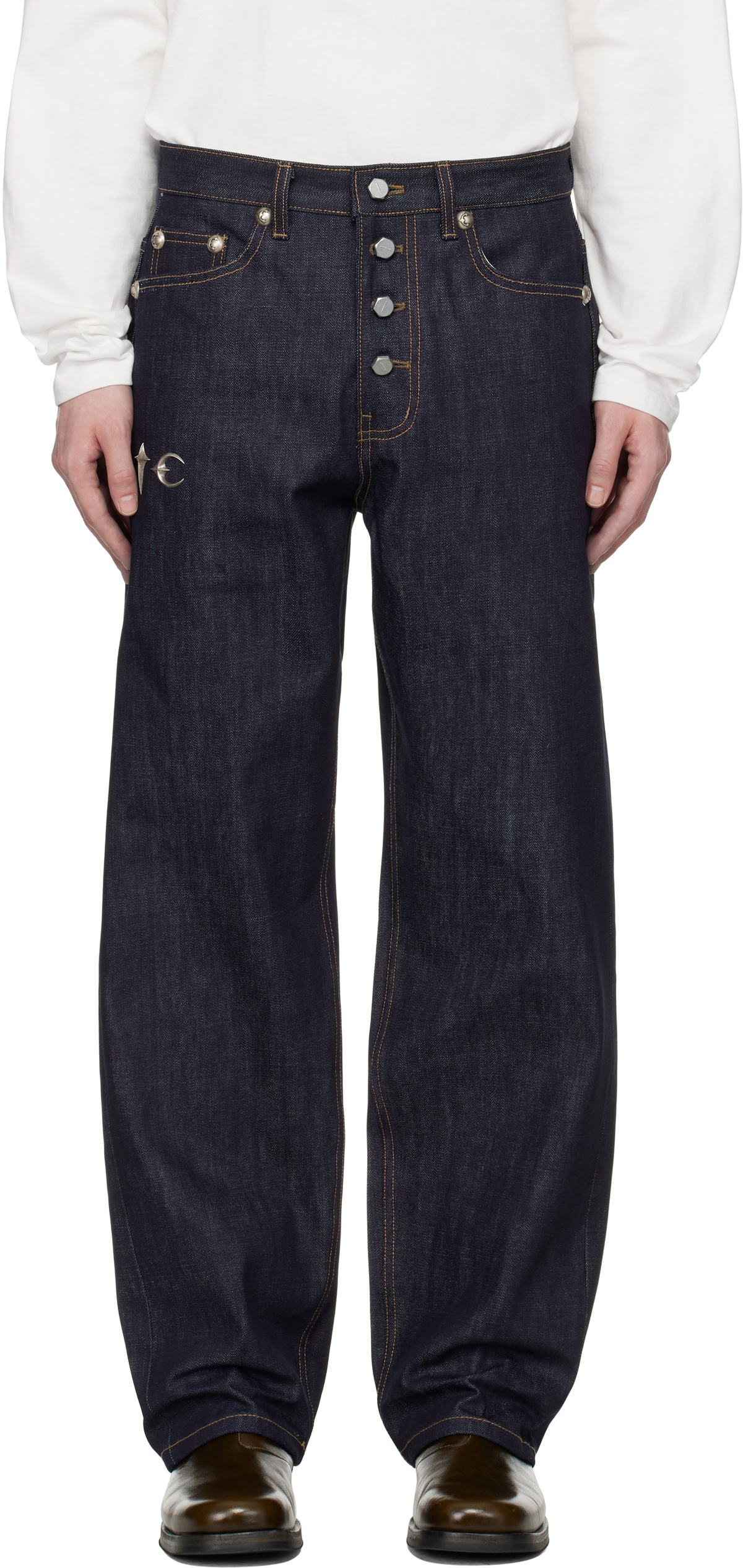Thug Club Black Chain Stitch Jeans Thug Club