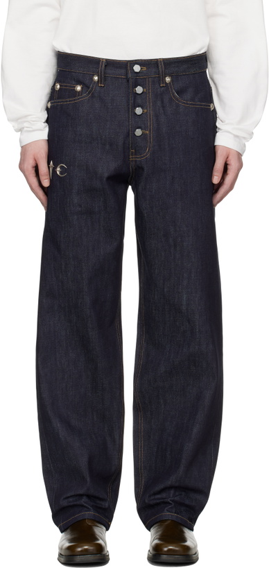 Photo: Thug Club Indigo Land Warfare Jeans