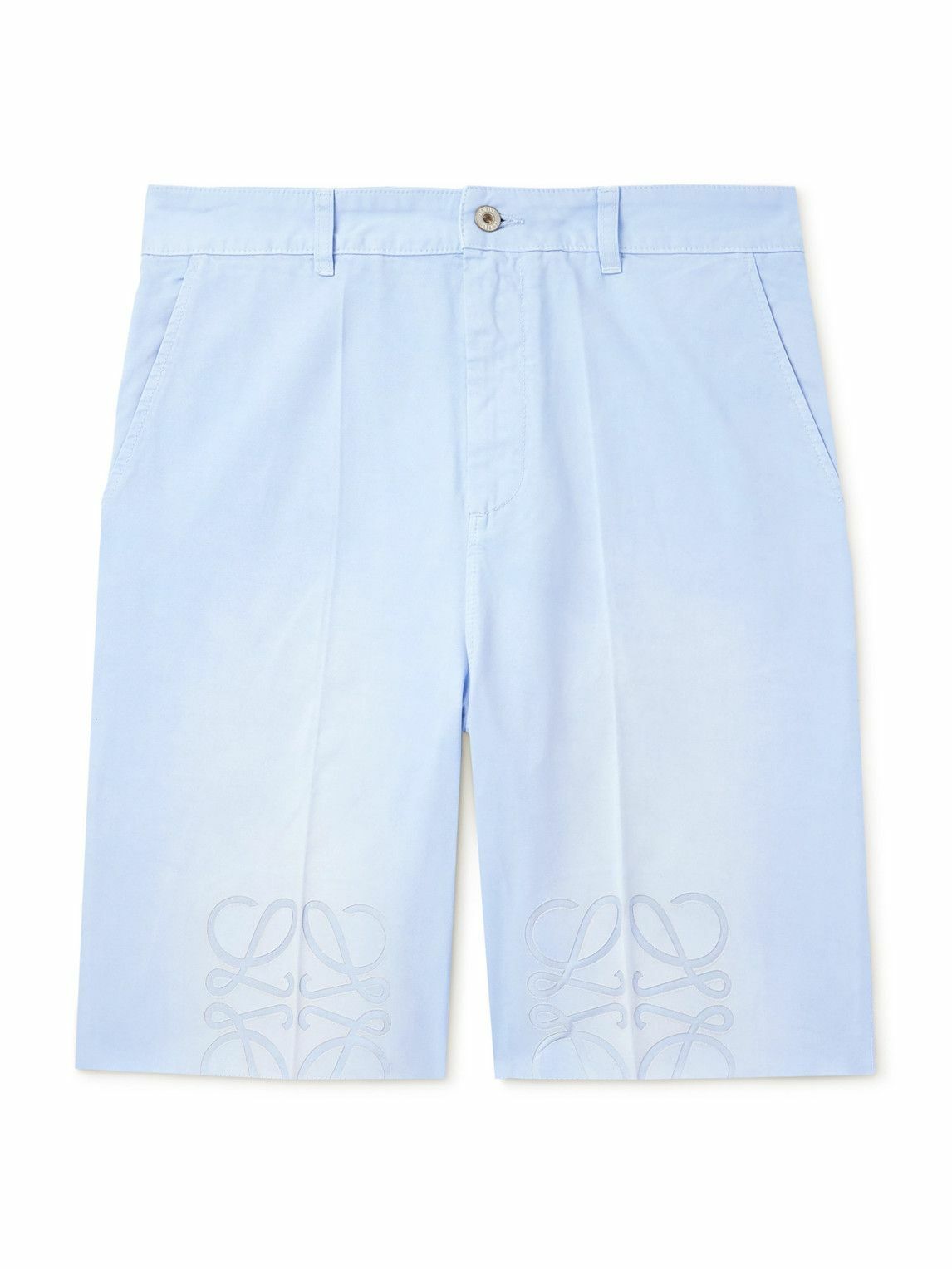 LOEWE◆Paula's Ibiza アナグラム カットアウト ハーフパンツ Paula's Ibiza Anagram Bermuda shorts in pink - Loewe | Mytheresa