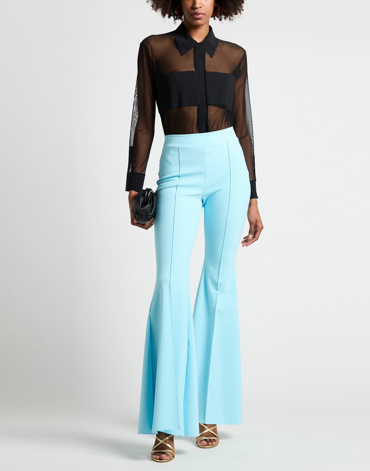 Chiara Boni La Petite Robe Womens Pants Sky in Blue