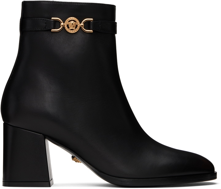 Photo: Versace Black Medusa Boots
