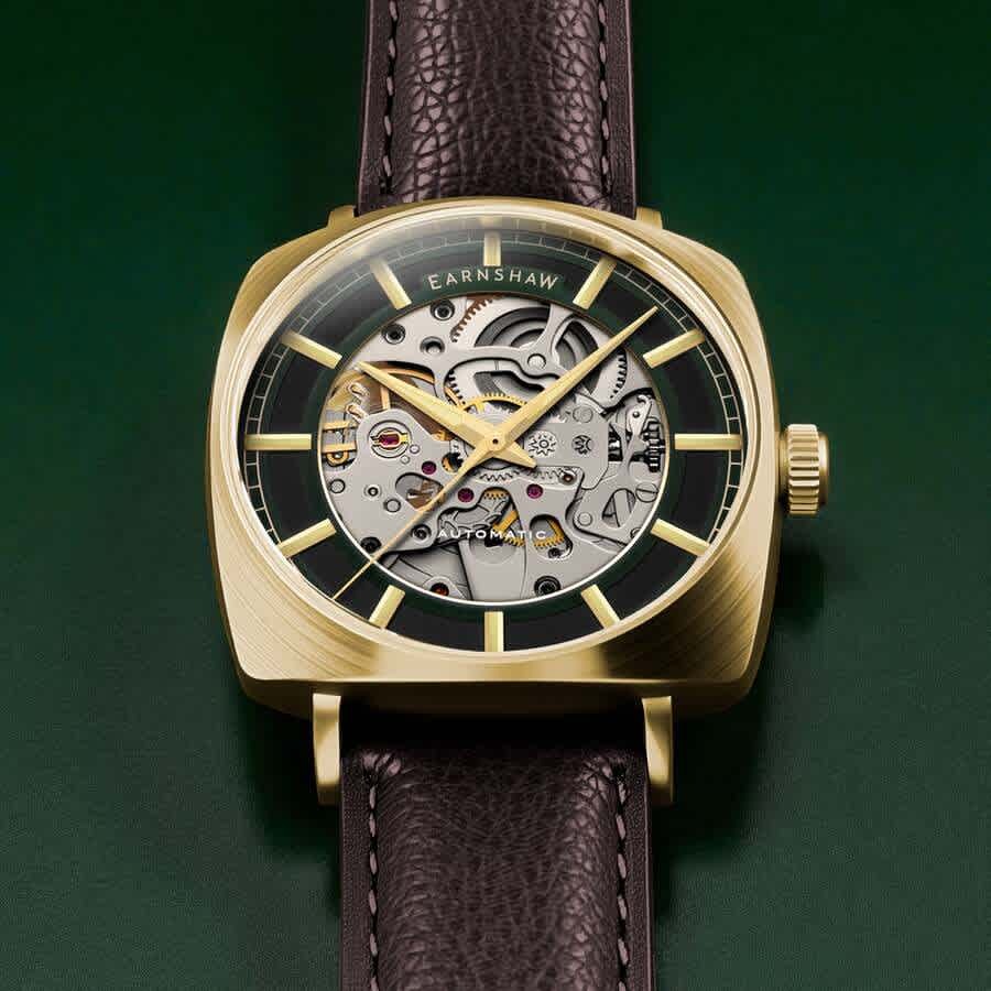 Thomas Earnshaw Moorgate Black Dial Mens Watch ES-8319-03