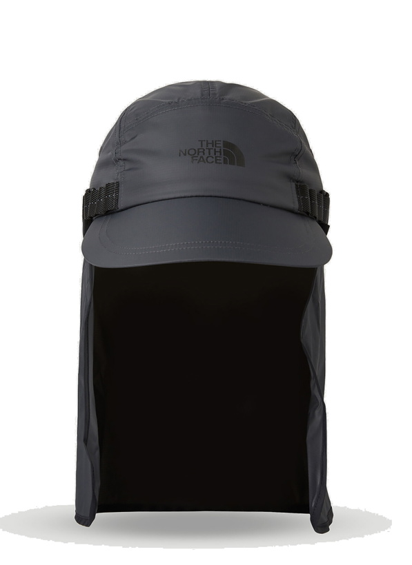 Photo: Flyweight Five Panel Sunshield Cap in Black