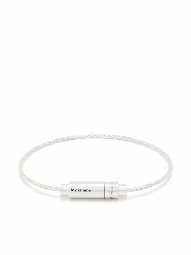 Photo: Le Gramme 9g Cable Triptych Bracelet
