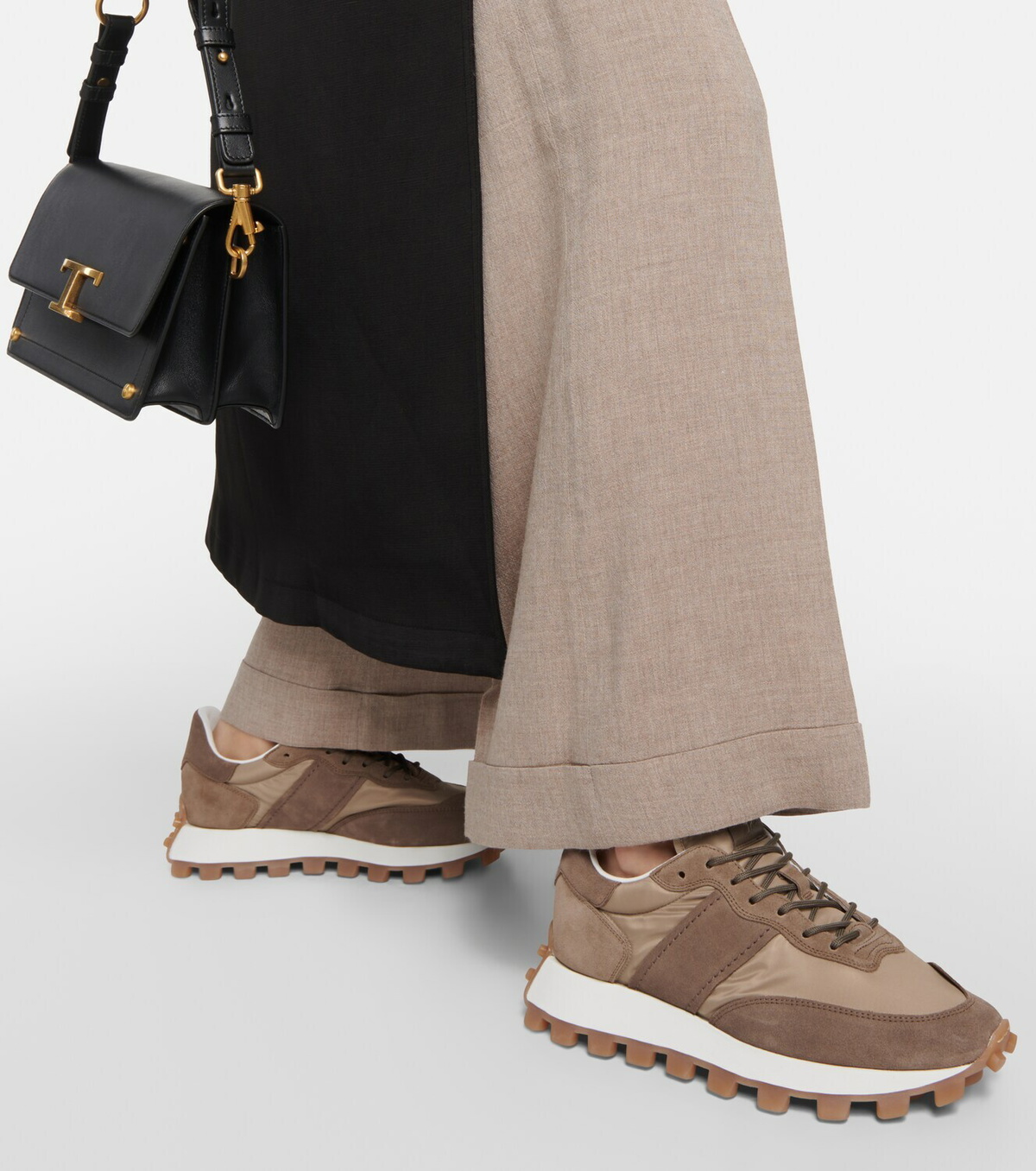 セール★Tod's SPORTIVA RUN Tod's Sportiva Run 25k suede sneakers Tod's