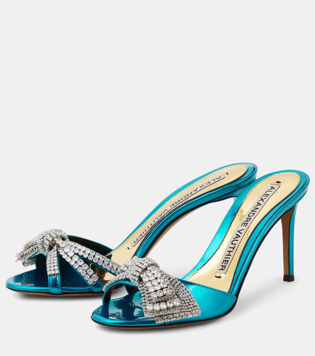Alexandre Vauthier Shooting embellished mules