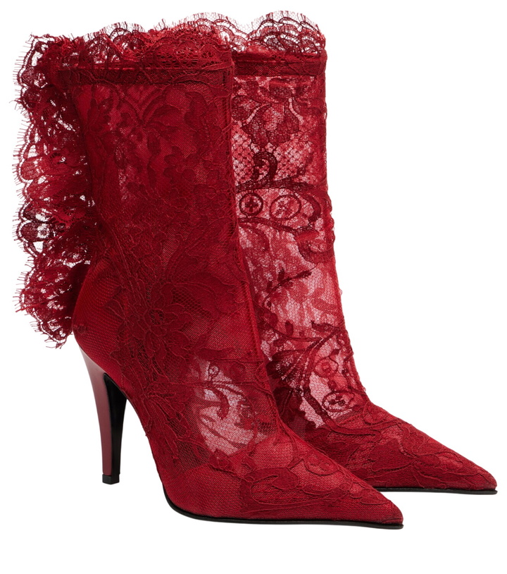 Photo: McQueen Heron 105 lace ankle boots