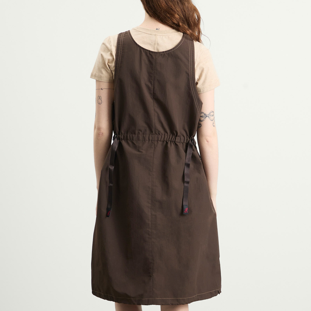 Gramicci Women's Nylon Dress in Chocolate