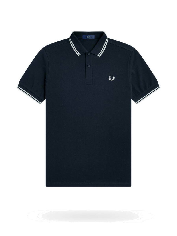 Photo: Fred Perry   Polo Shirt Blue   Mens