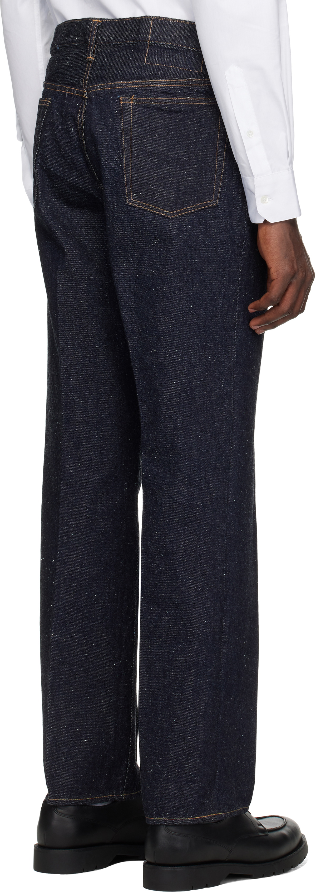 KAPTAIN SUNSHINE Blue Skate Shoecut Jeans
