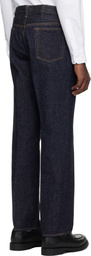 KAPTAIN SUNSHINE Blue Skate Shoecut Jeans
