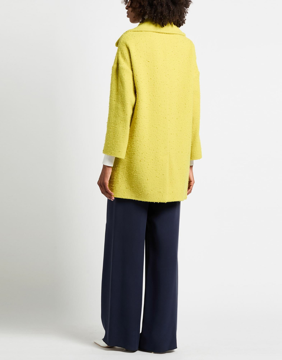 Red Valentino Womens Coat in Lime green