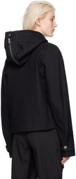 Dion Lee Black Zip-Up Jacket