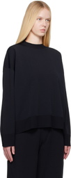 Studio Nicholson Navy Idro Knit Sweater
