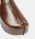 JW Anderson Leather platform clogs