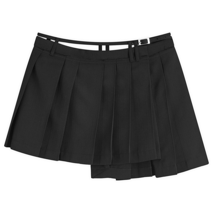 Photo: Acne Studios Women's Pleated Mini Skirt in Black