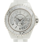 Chanel J12-20 Quartz Diamond White Dial Ladies Watch H6477