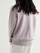 Lady White Co - Cotton-Jersey Sweatshirt - Purple