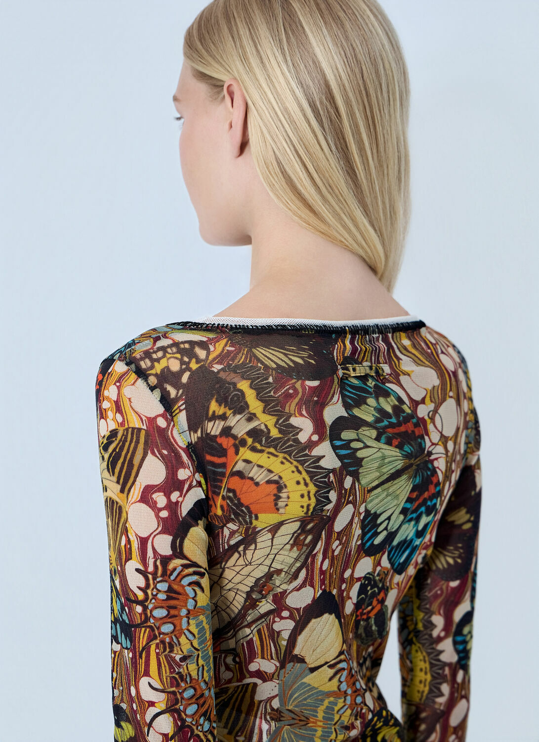 Jean Paul Gaultier Re-Edition The Yellow Butterfly Cardigan