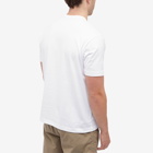 Comme Des Garçons Homme Men's Chest Logo T-Shirt in White