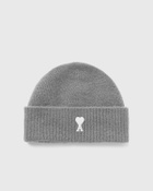 AMI Paris AMI DE COEUR BEANIE Grey Mens Beany