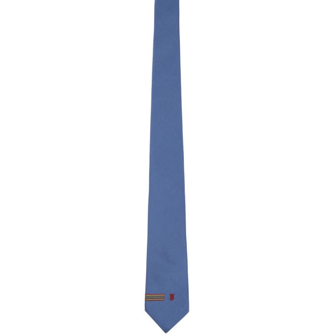 Photo: Burberry Blue Heritage Stripe Tie