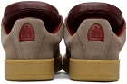 Lanvin Taupe Future Edition Hyper Curb Sneakers
